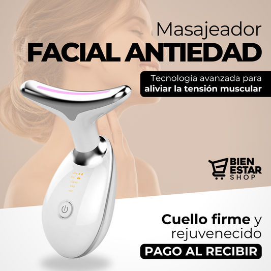 Masajeador facial antiedad