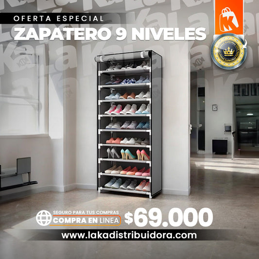 ORGANIZADOR 9 NIVELES TIPO CLOSET